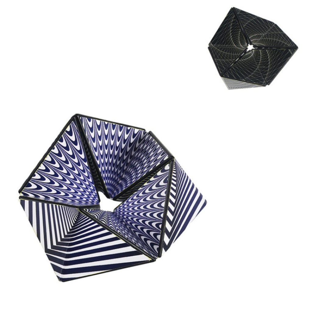 Office Hi Tech - Unendlicher Flip 3D Geometrischer Stressabbau-Würfel Magnetischer