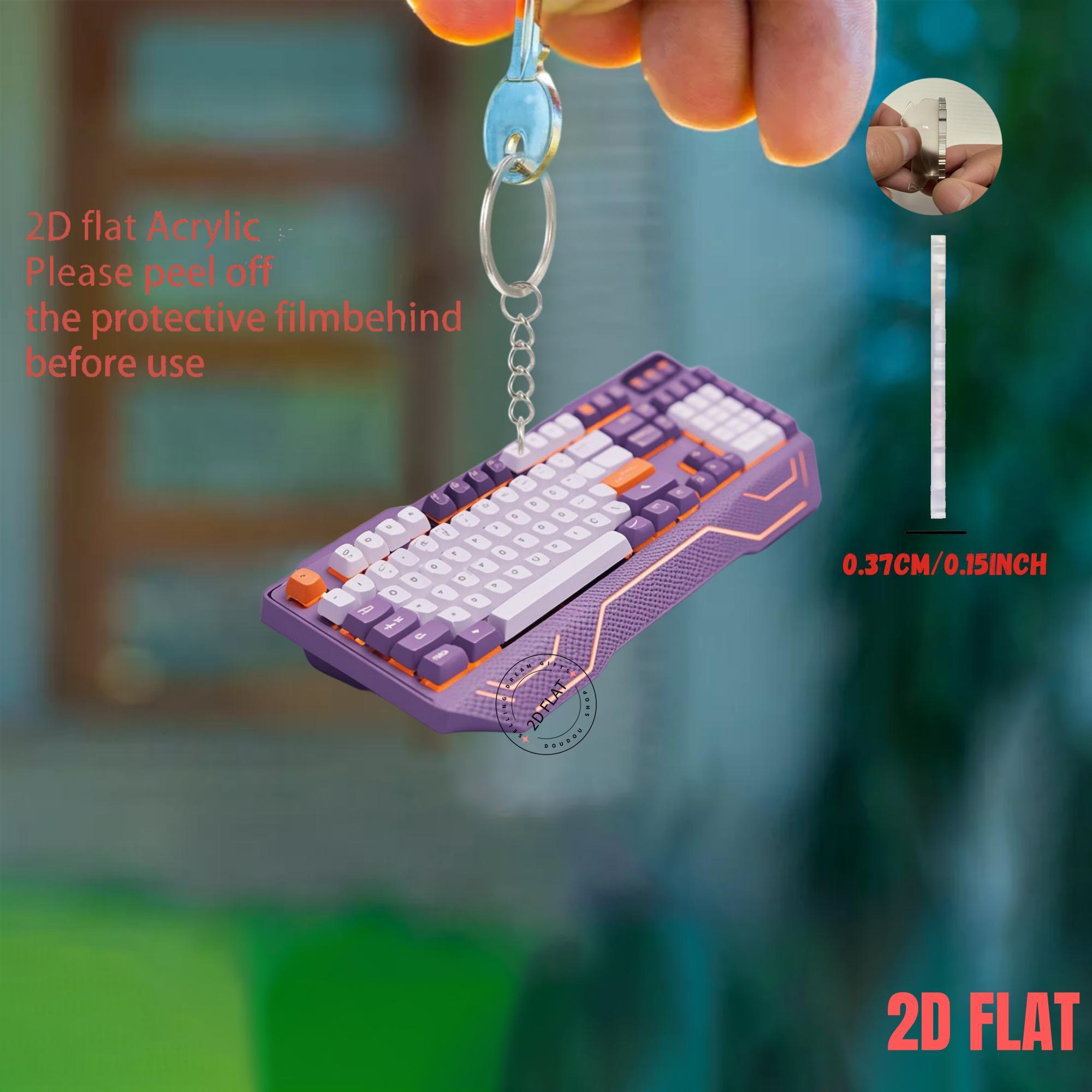 2D-Tastatur-Acryl-Schlüsselanh – Office Tech Backpack Bewertung und Preis