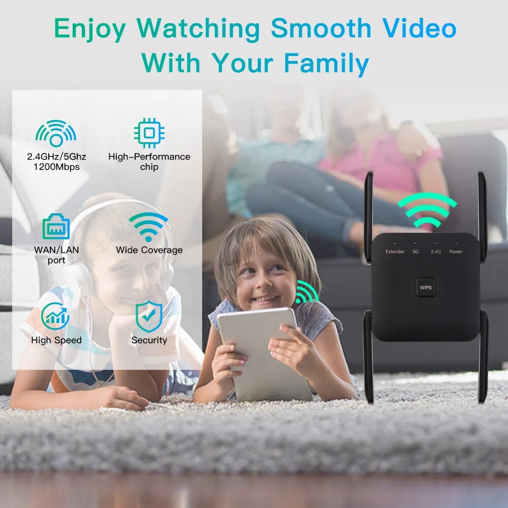 WiFi Repeater 1200Mbps 2,4 GHz – Wifi Range Extender Bewertung und Preis