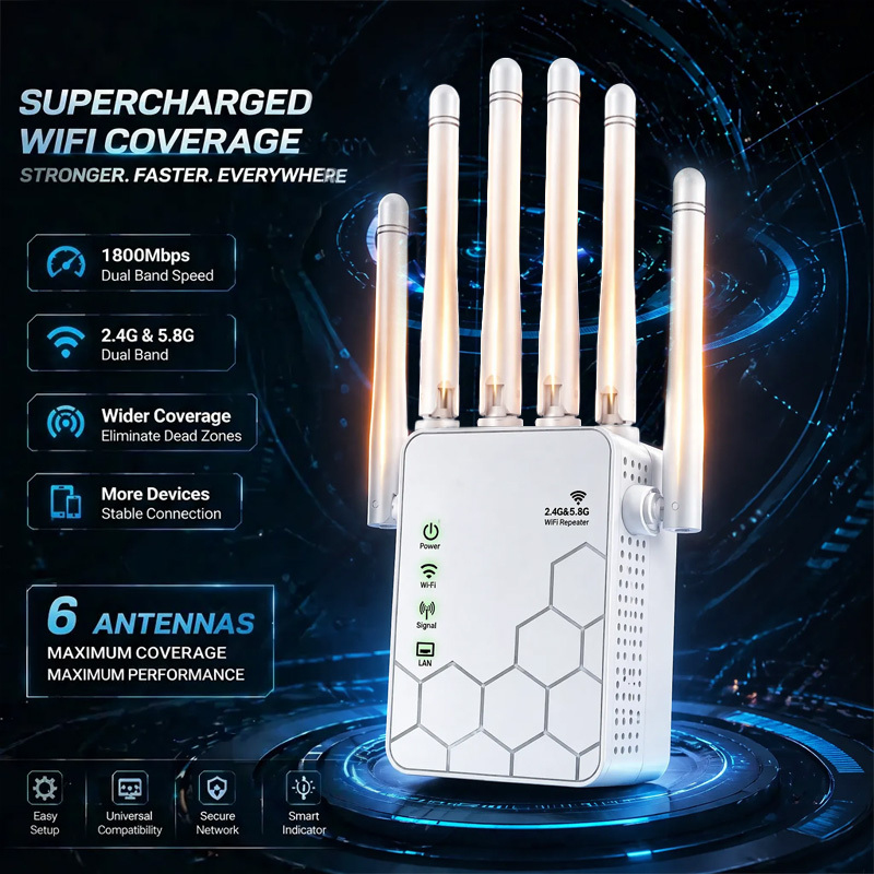 AX1800 WiFi 6 Extender Dual-Ba – Wifi Range Extender Bewertung und Preis