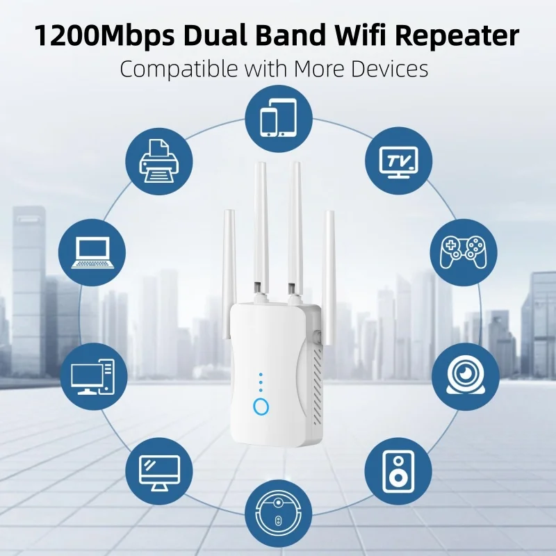 1200Mbps Dual-Band WLAN-Repeat – Wifi Range Extender Bewertung und Preis