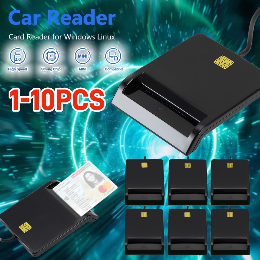 1–10 Stück USB-Smartcard-Leseg – Smart Card Reader Bewertung und Preis