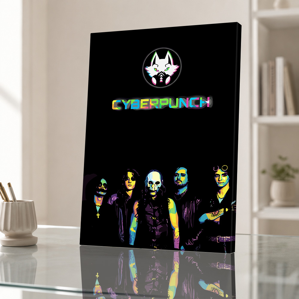 Cyberpunk-Leinwanddruck-Poster – Office Technology Bewertung und Preis